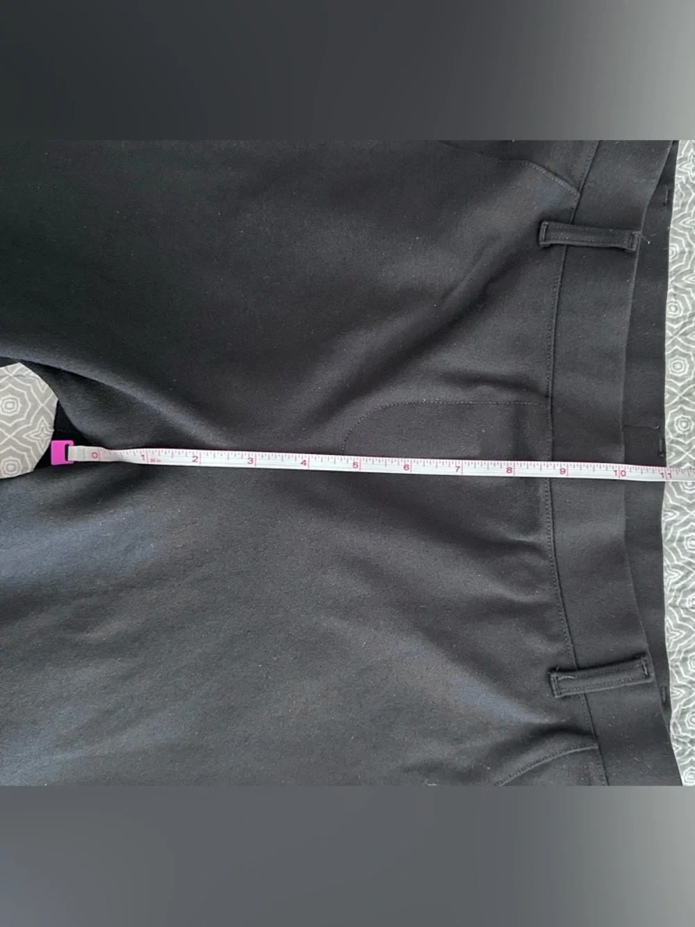 Quince Ultra-Stretch Ponte Bootcut Pants Pull-on Black 28” Inseam Size M